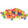 Pompony kreatywne Brewis 1cm Mix, 100szt - 3